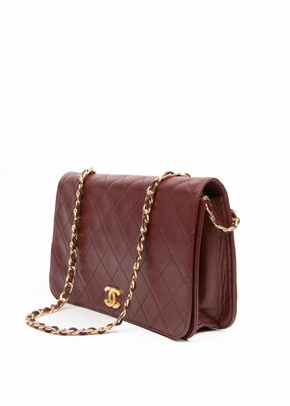 Chanel Full Flap Burgund