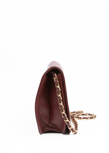 Chanel Full Flap Burgund