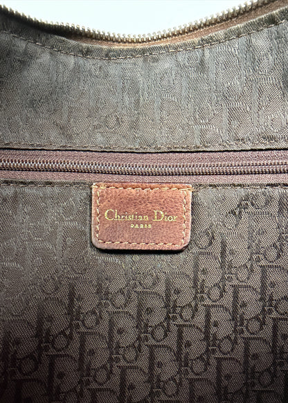 Dior Brown Perforated Boho