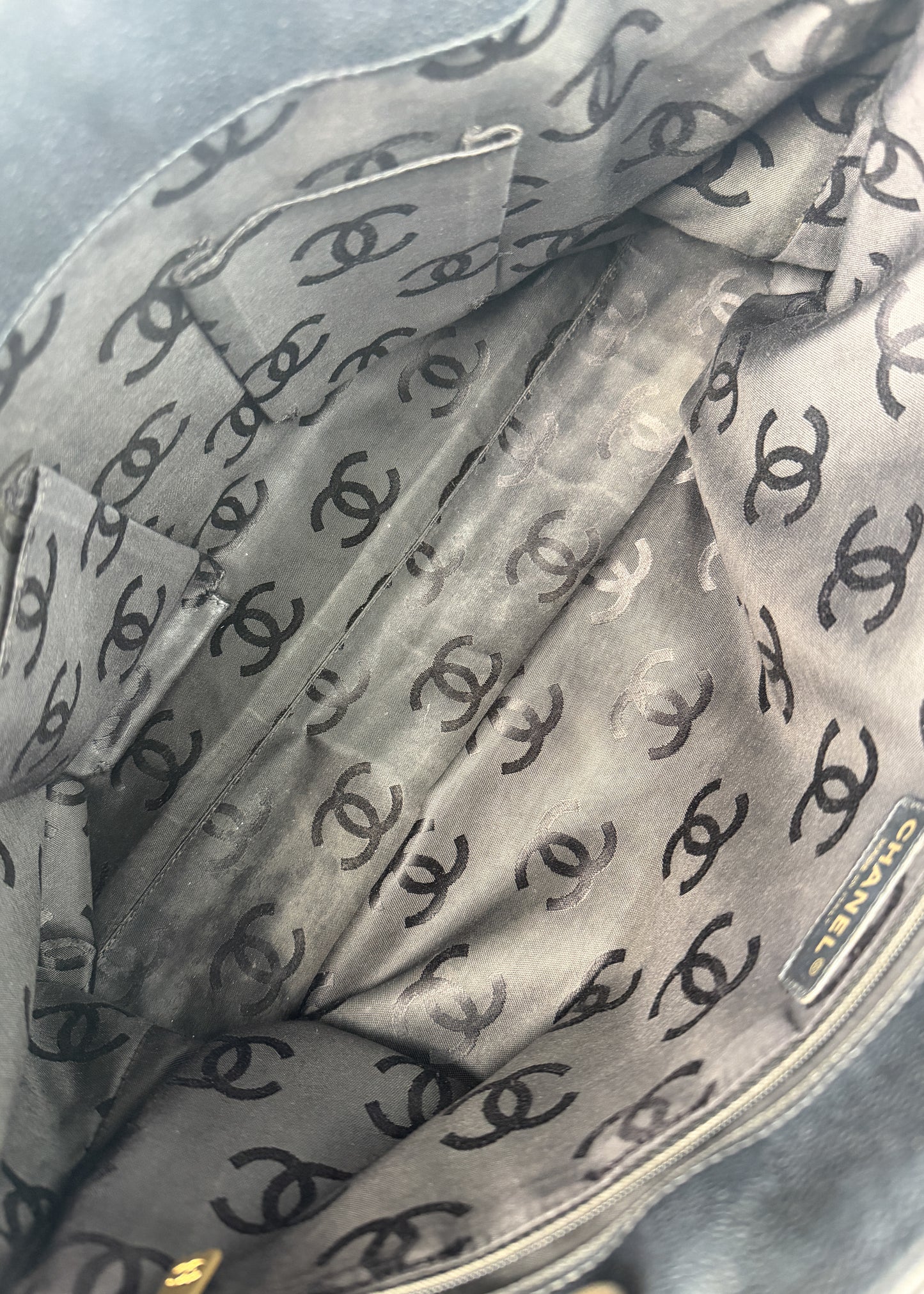 Chanel CC Open Caviar Tote
