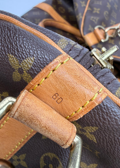 Louis Vuitton Keepall w Strap 60