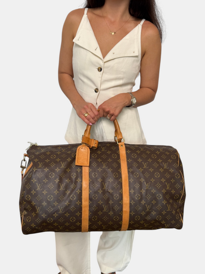 Louis Vuitton Keepall w Strap 60