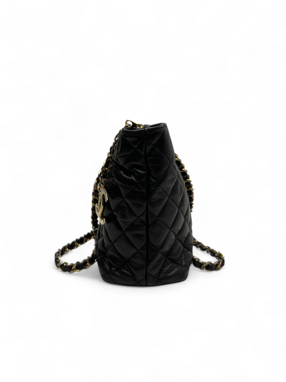 Chanel Quilted CC Tote