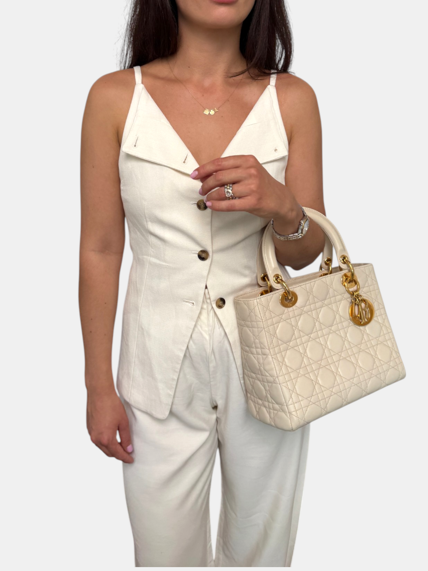 Lady Dior Medium Beige