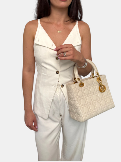 Lady Dior Medium Beige
