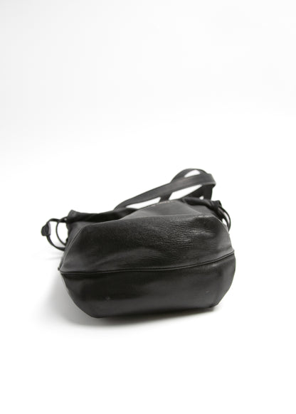 Saint Laurent Lambskin Teddy Drawstring Bag