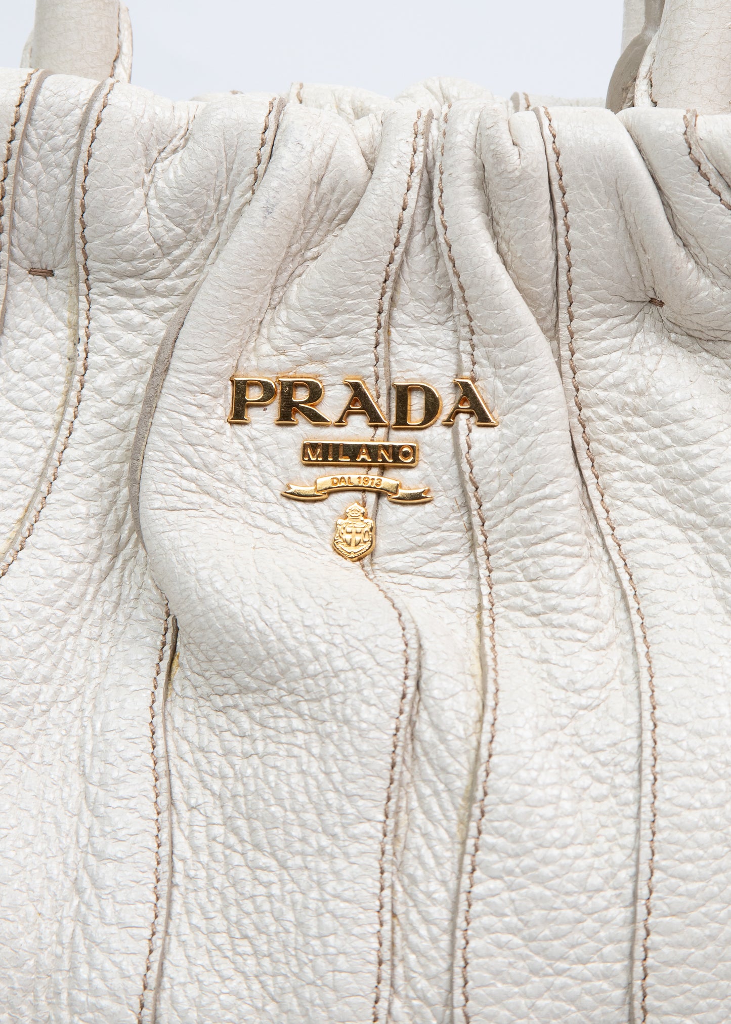 Prada Cervo Leather Waves