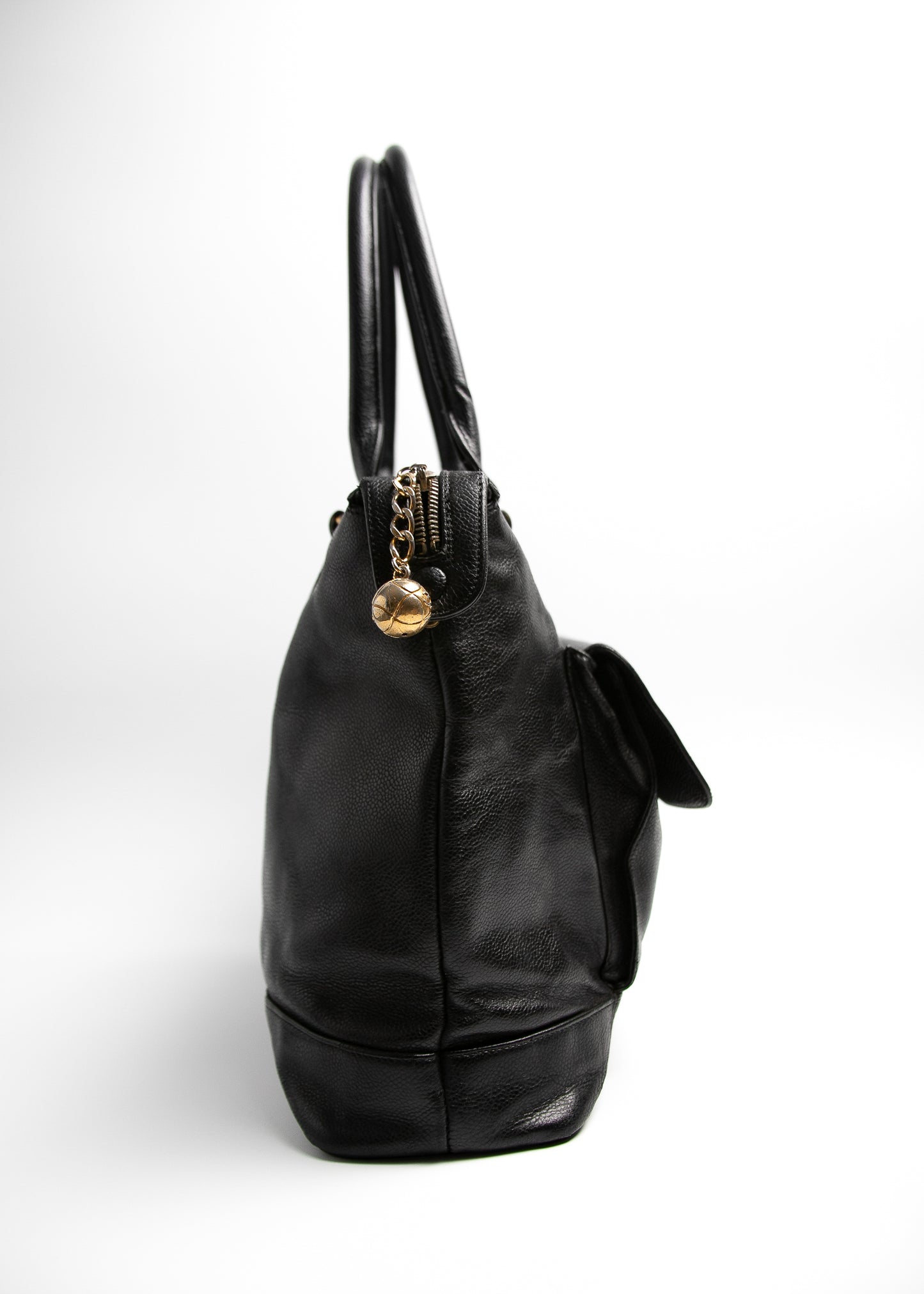 Chanel Vintage Front Pocket Caviar