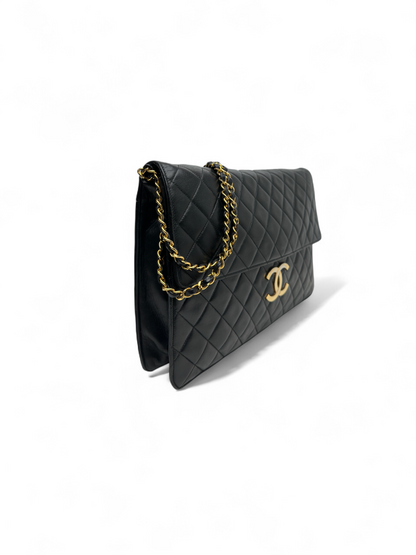 Chanel flap clutch XL