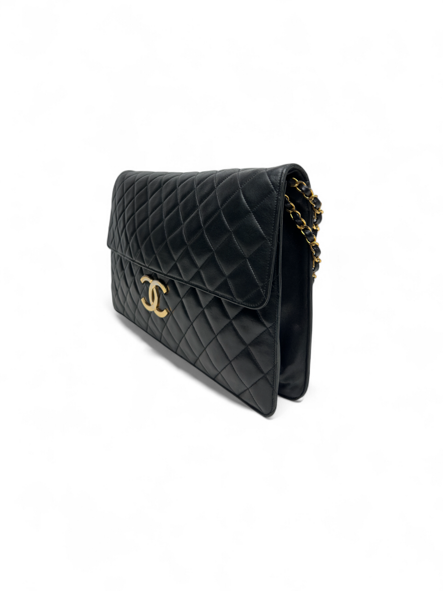 Chanel flap clutch XL