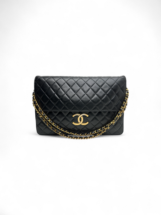 Chanel flap clutch XL
