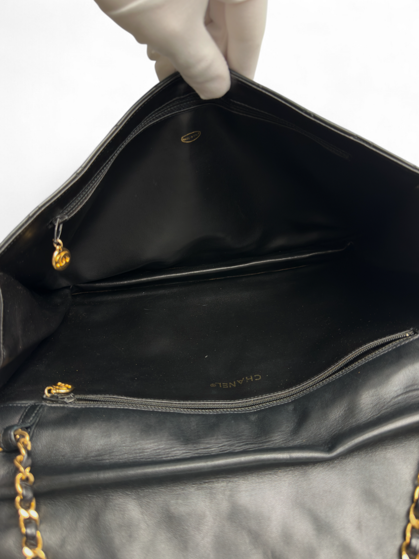 Chanel flap clutch XL