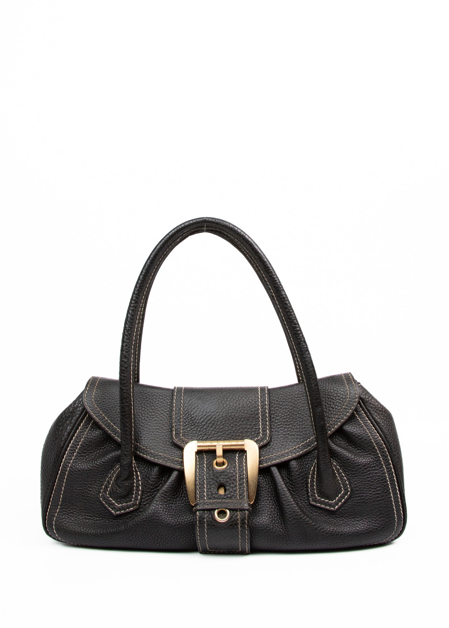 Celine Leather Top Handle