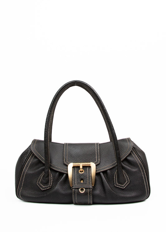 Celine Leather Top Handle