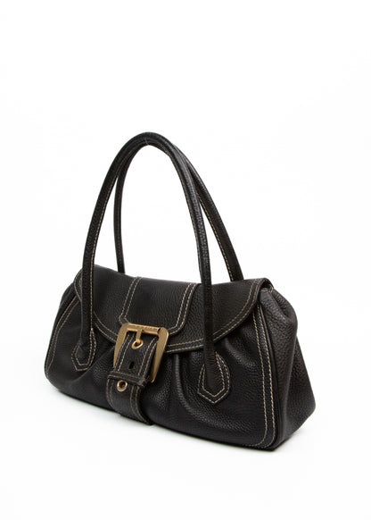 Celine Leather Top Handle