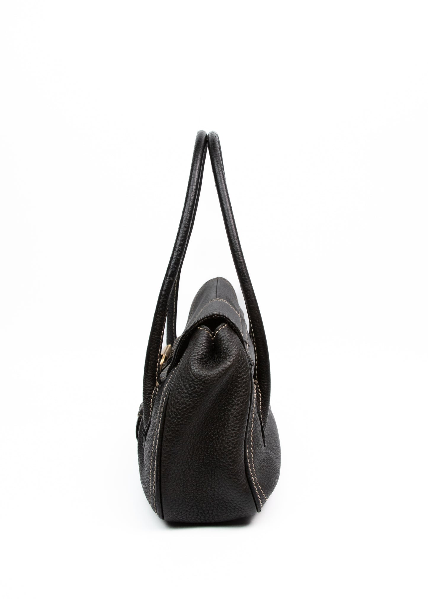 Celine Leather Top Handle