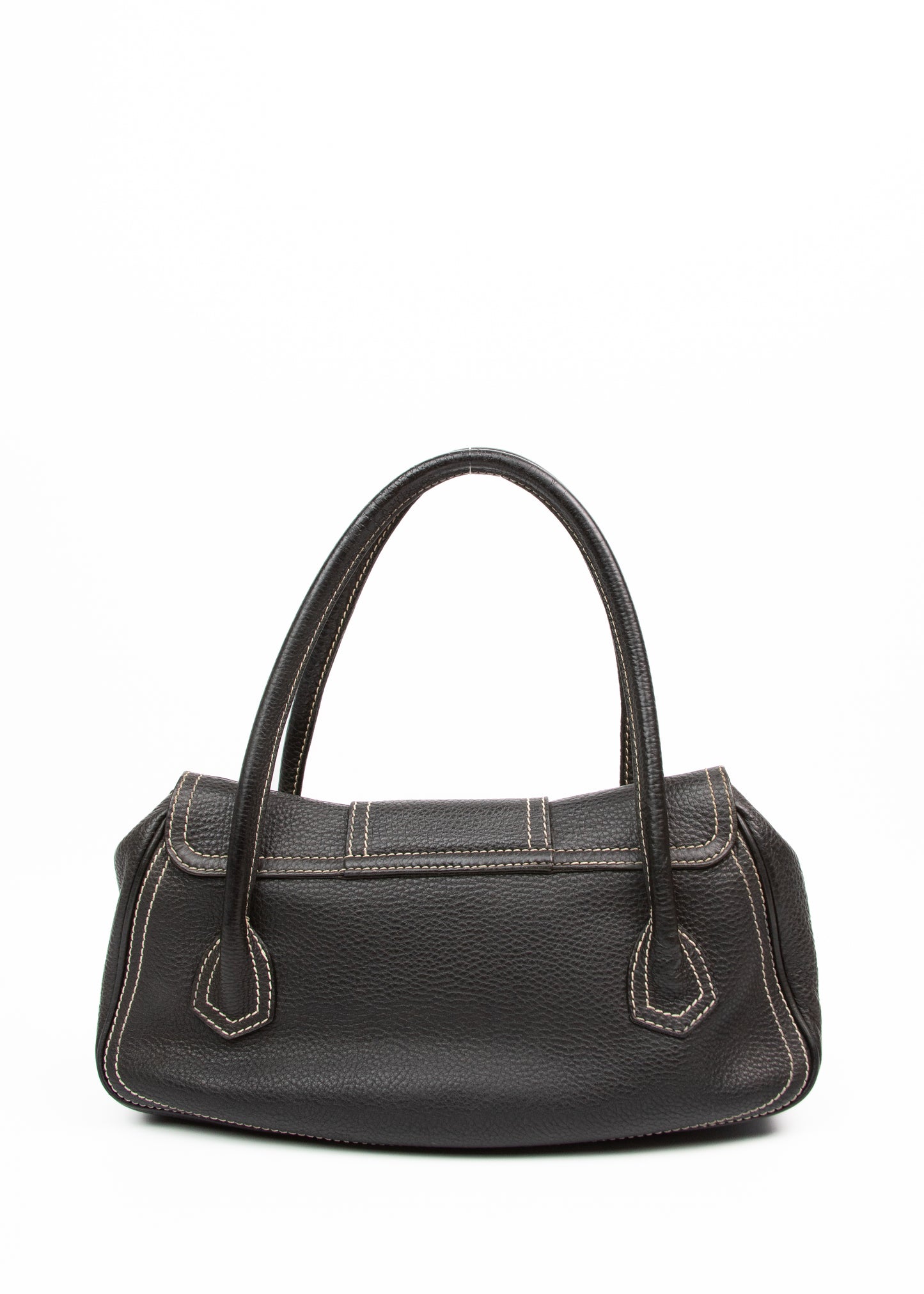 Celine Leather Top Handle