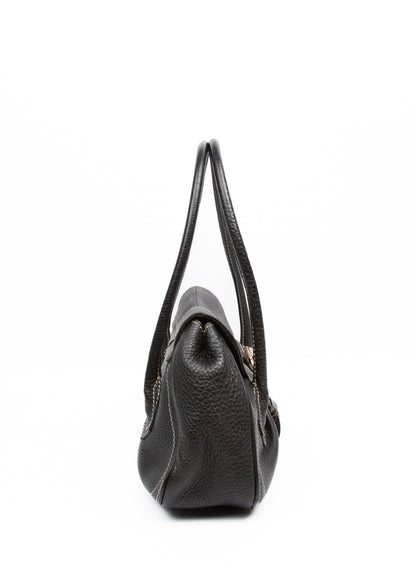 Celine Leather Top Handle