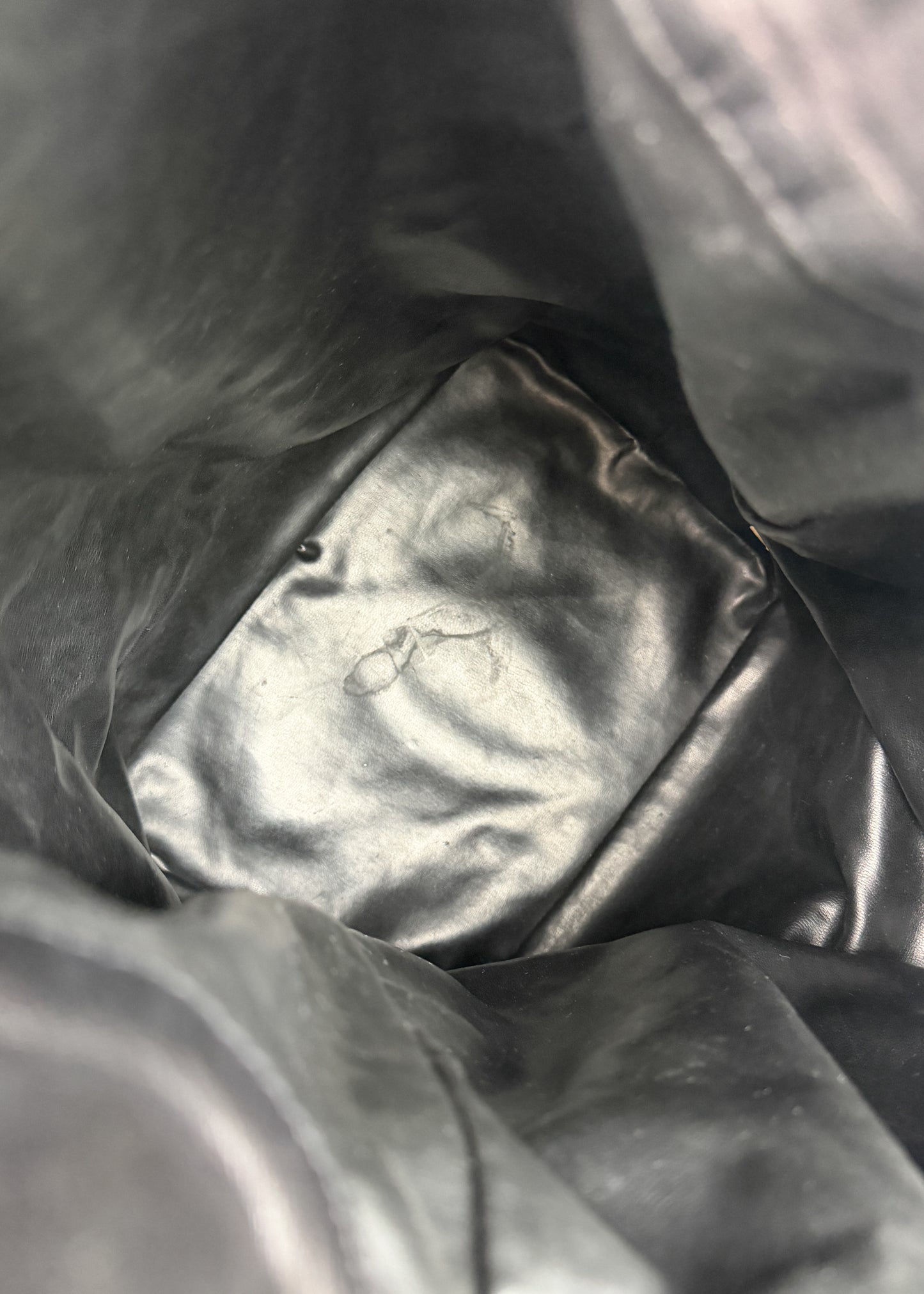 Chanel CC Leather Backpack w Pochette