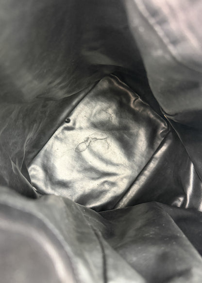 Chanel CC Leather Backpack w Pochette