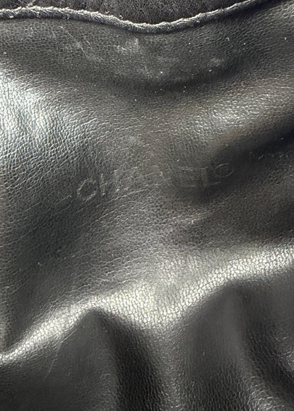 Chanel CC Leather Backpack w Pochette