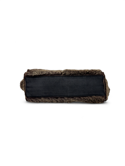 Chanel fur rabbit tote