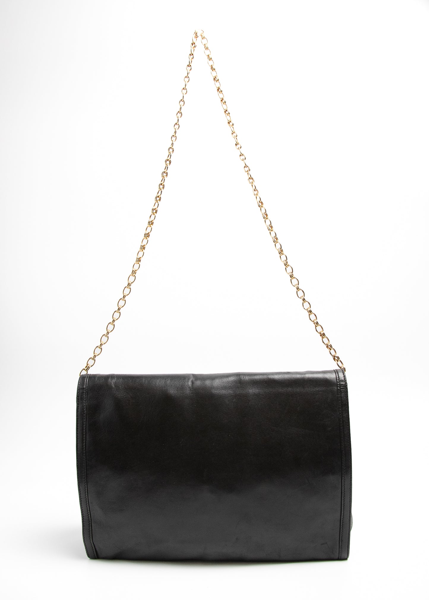 Chanel Vintage Lambskin Clutch Bag