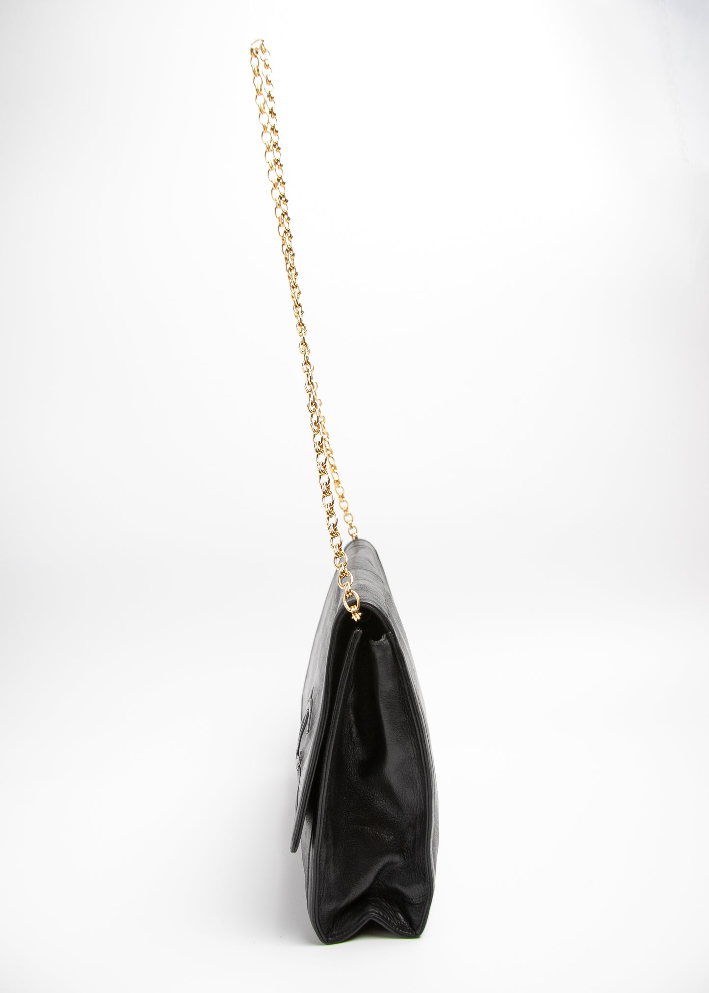 Chanel Vintage Lambskin Clutch Bag