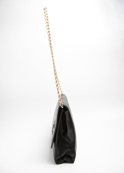 Chanel Vintage Lambskin Clutch Bag