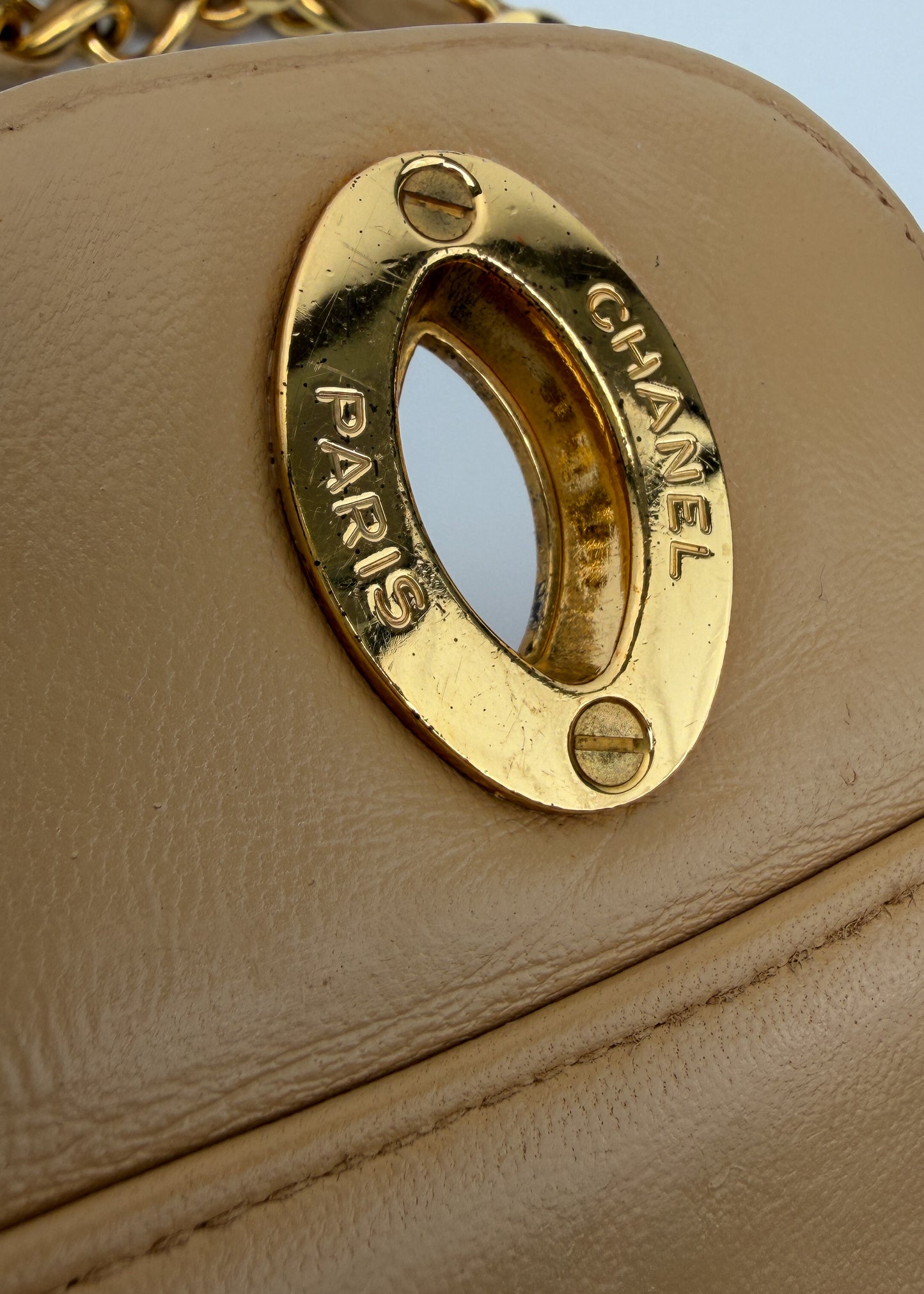 Chanel Jumbo XL Camel