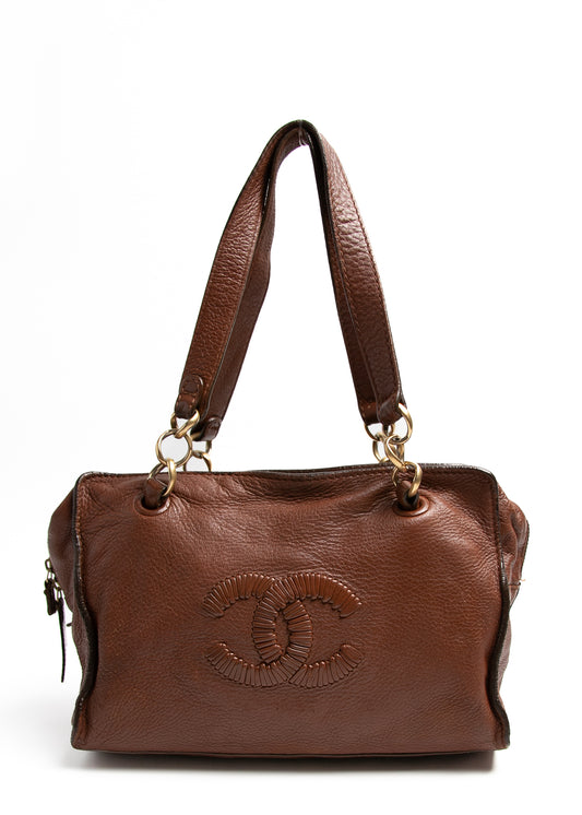 Chanel soft leather trotter