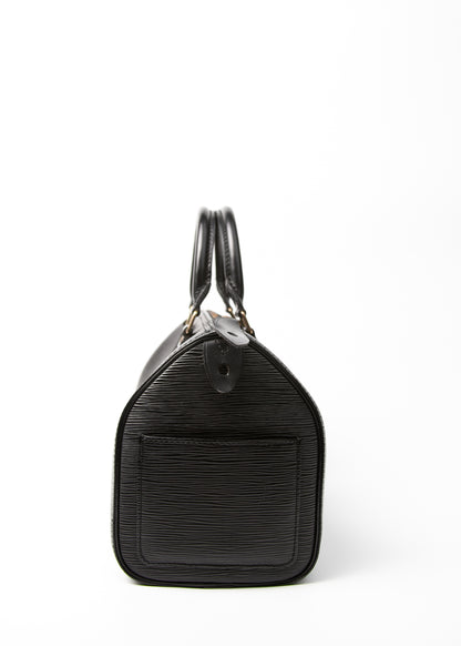 Louis Vuitton Speedy 25 Epi Black