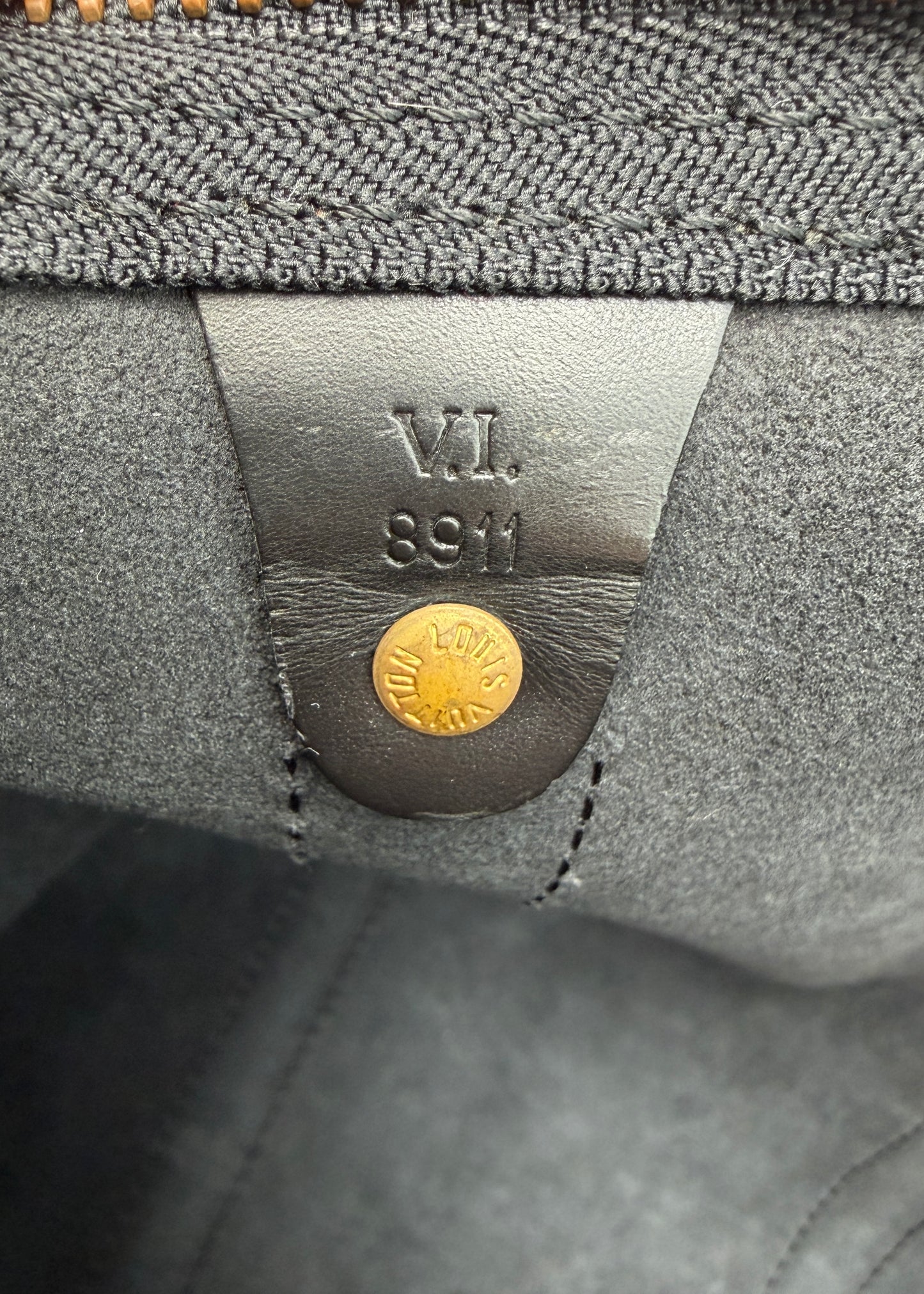 Louis Vuitton Keepall Epi Black 60