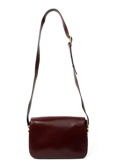 Celine Shoulder Bag Bordo