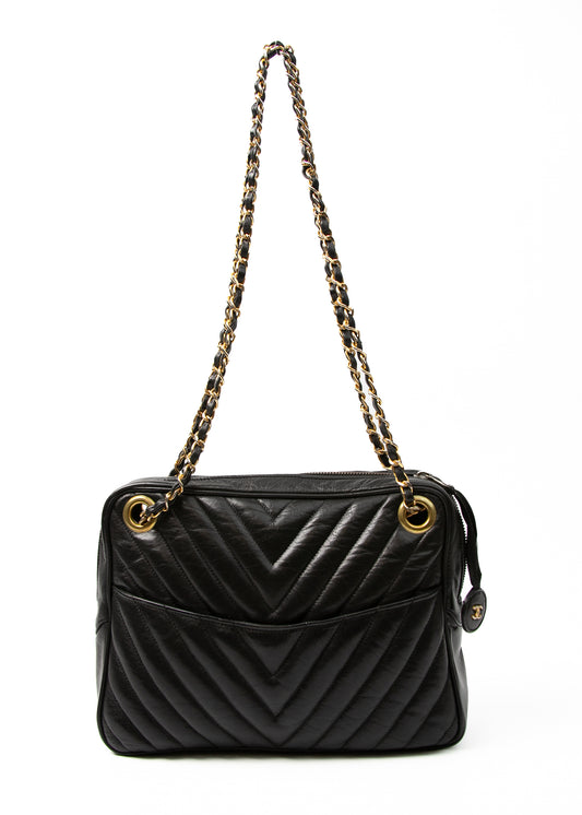 Chanel V Stitch Schoulder Bag