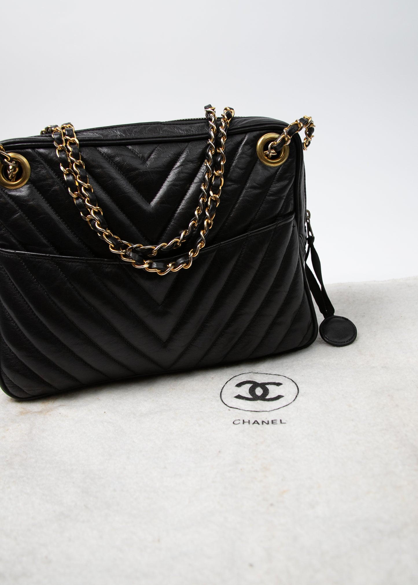 Chanel V Stitch Schoulder Bag