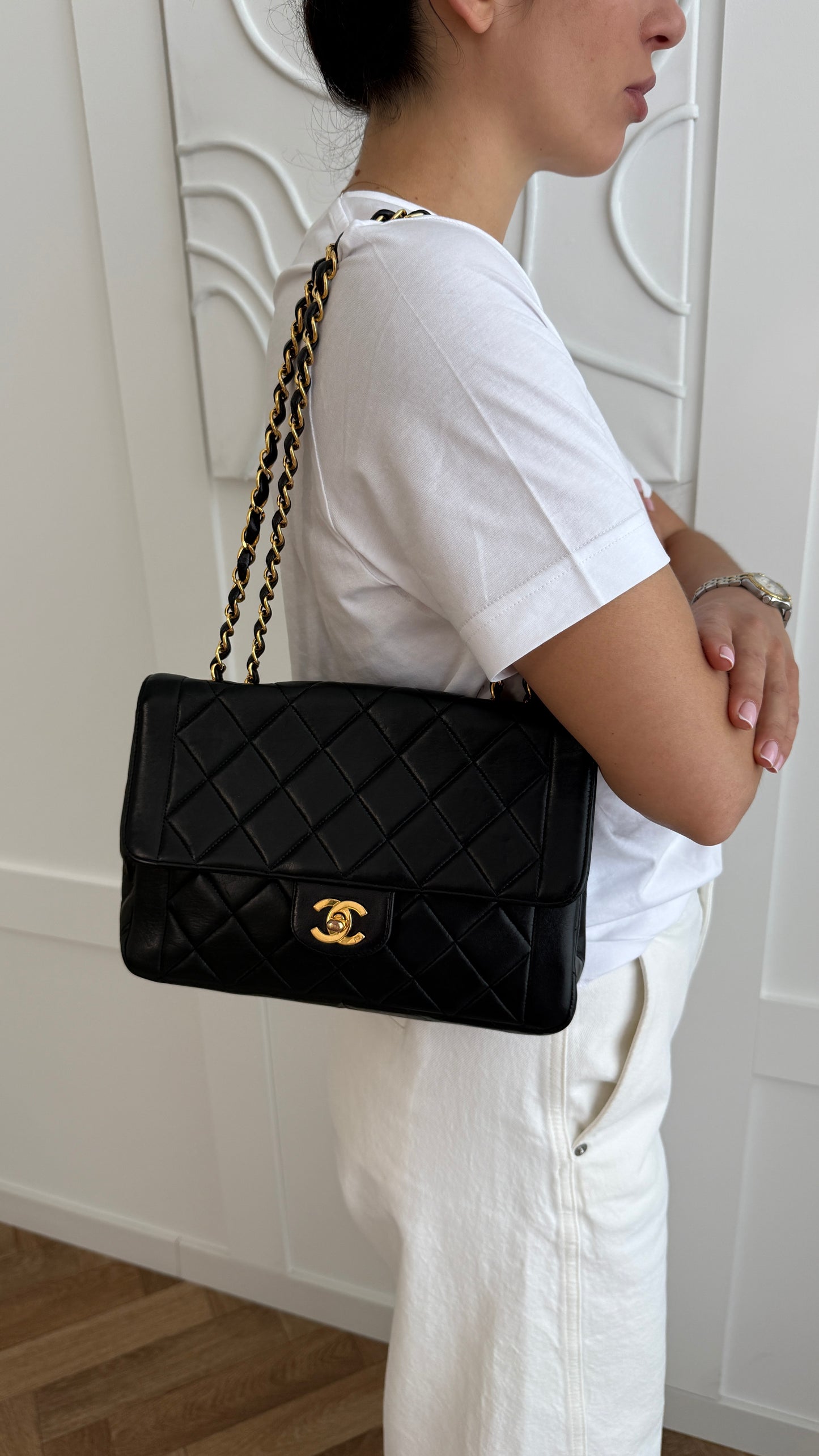 Chanel Medium Classic Flap 24K