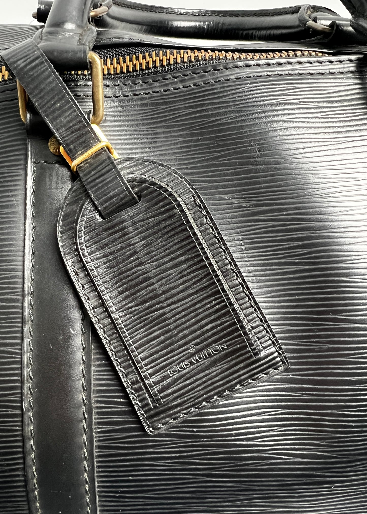 Louis Vuitton Keepall Epi Black
