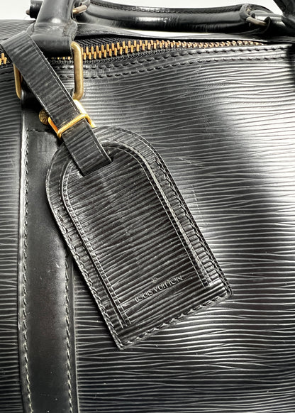 Louis Vuitton Keepall Epi Black