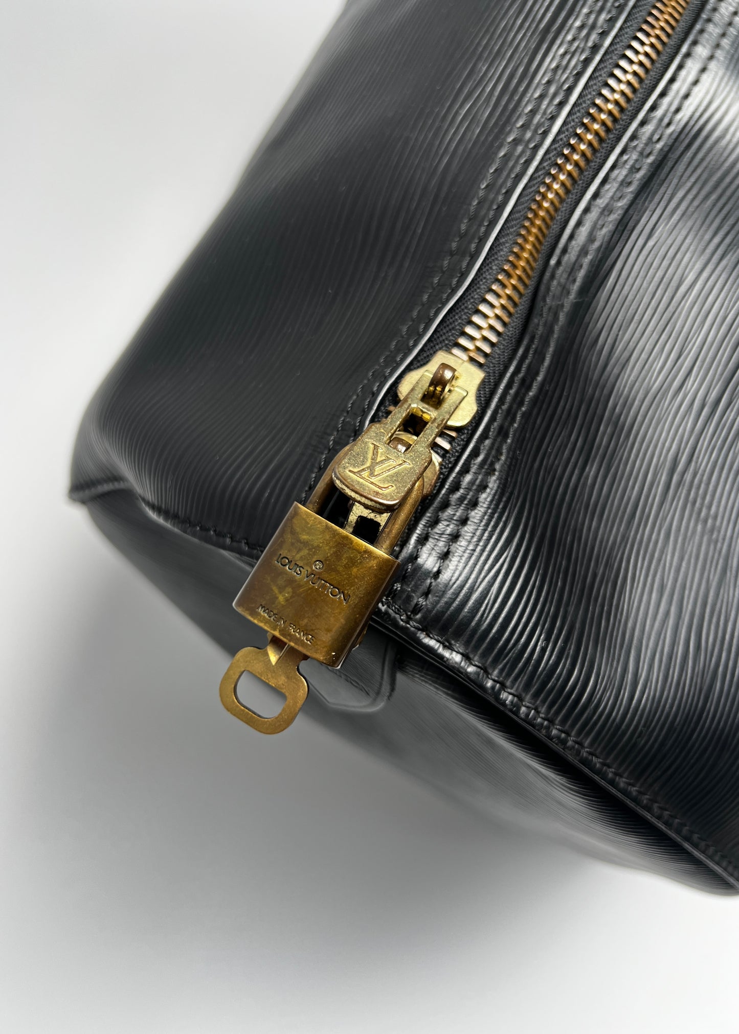 Louis Vuitton Keepall Epi Black