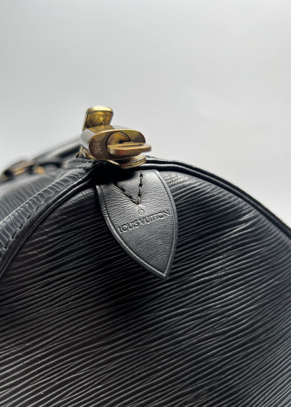 Louis Vuitton Keepall Epi Black