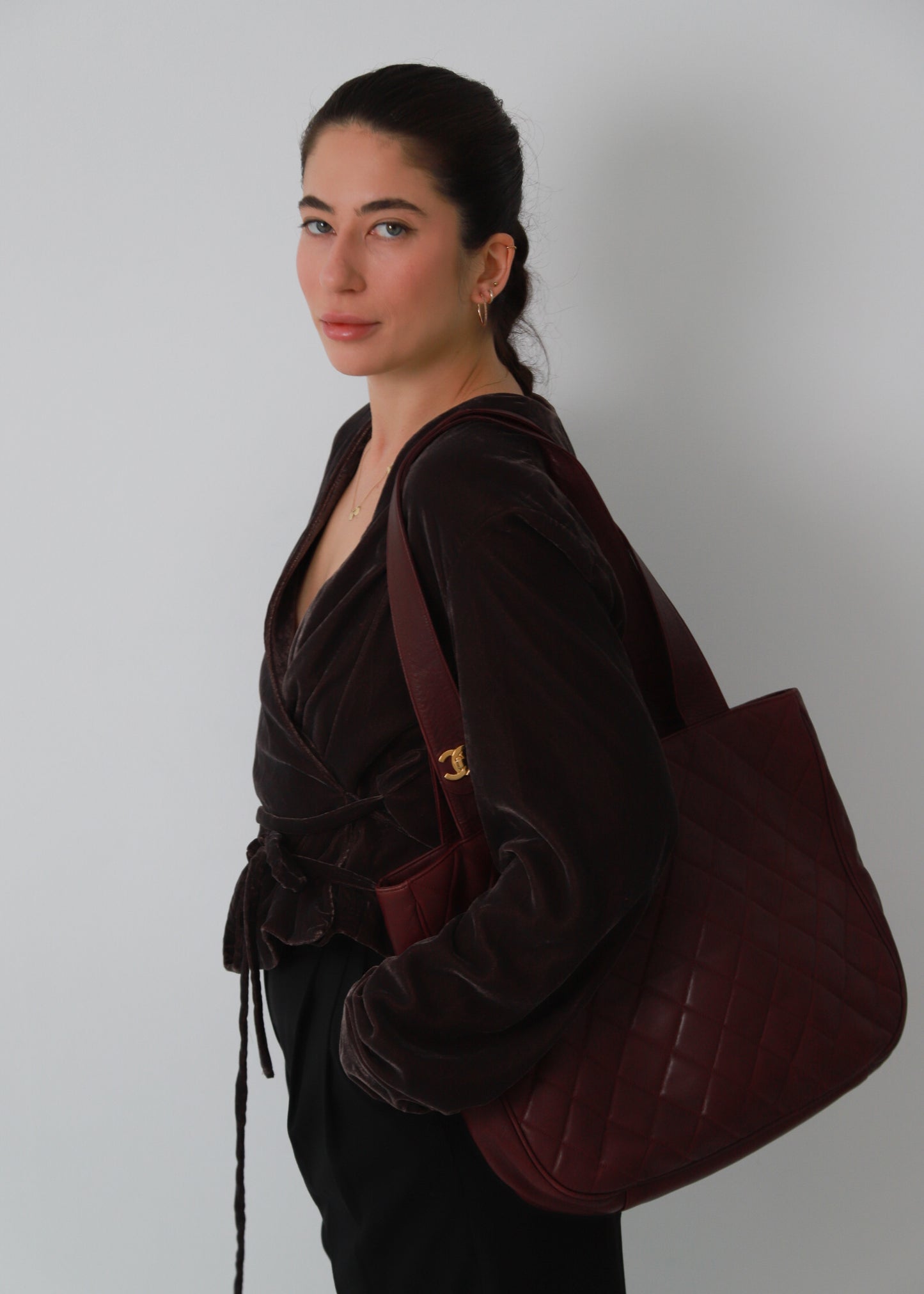 Chanel CC Shopping Lambskin