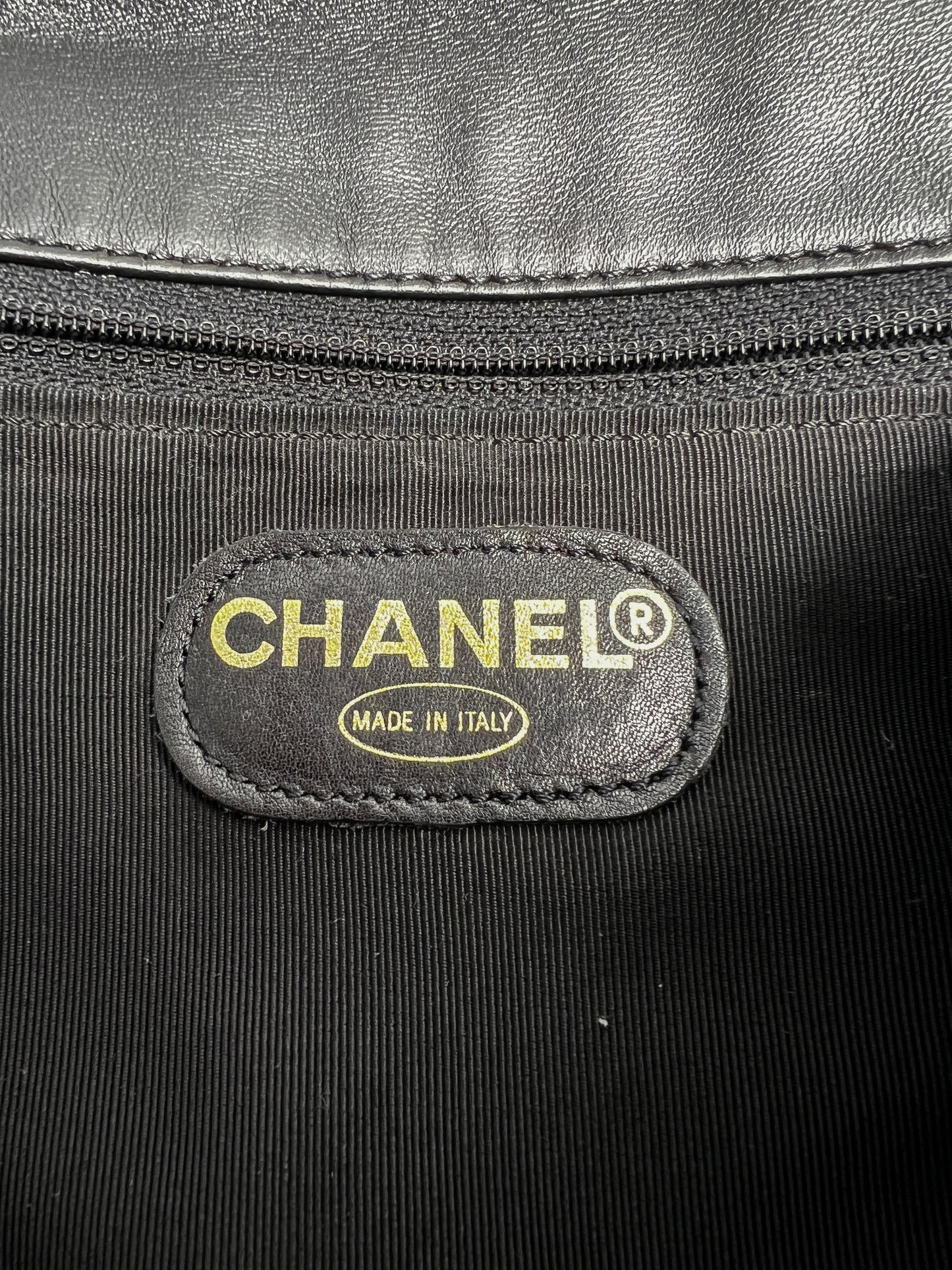 Chanel Lambskin Messenger Bag
