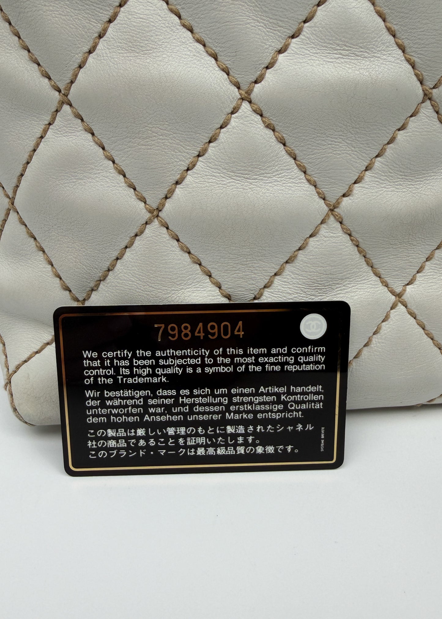 Chanel Wild Stitch