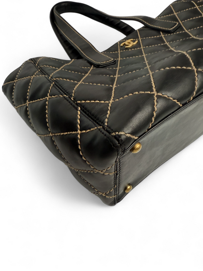 Chanel Wide Stitch Tote