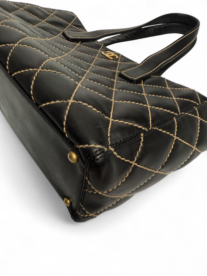 Chanel Wide Stitch Tote