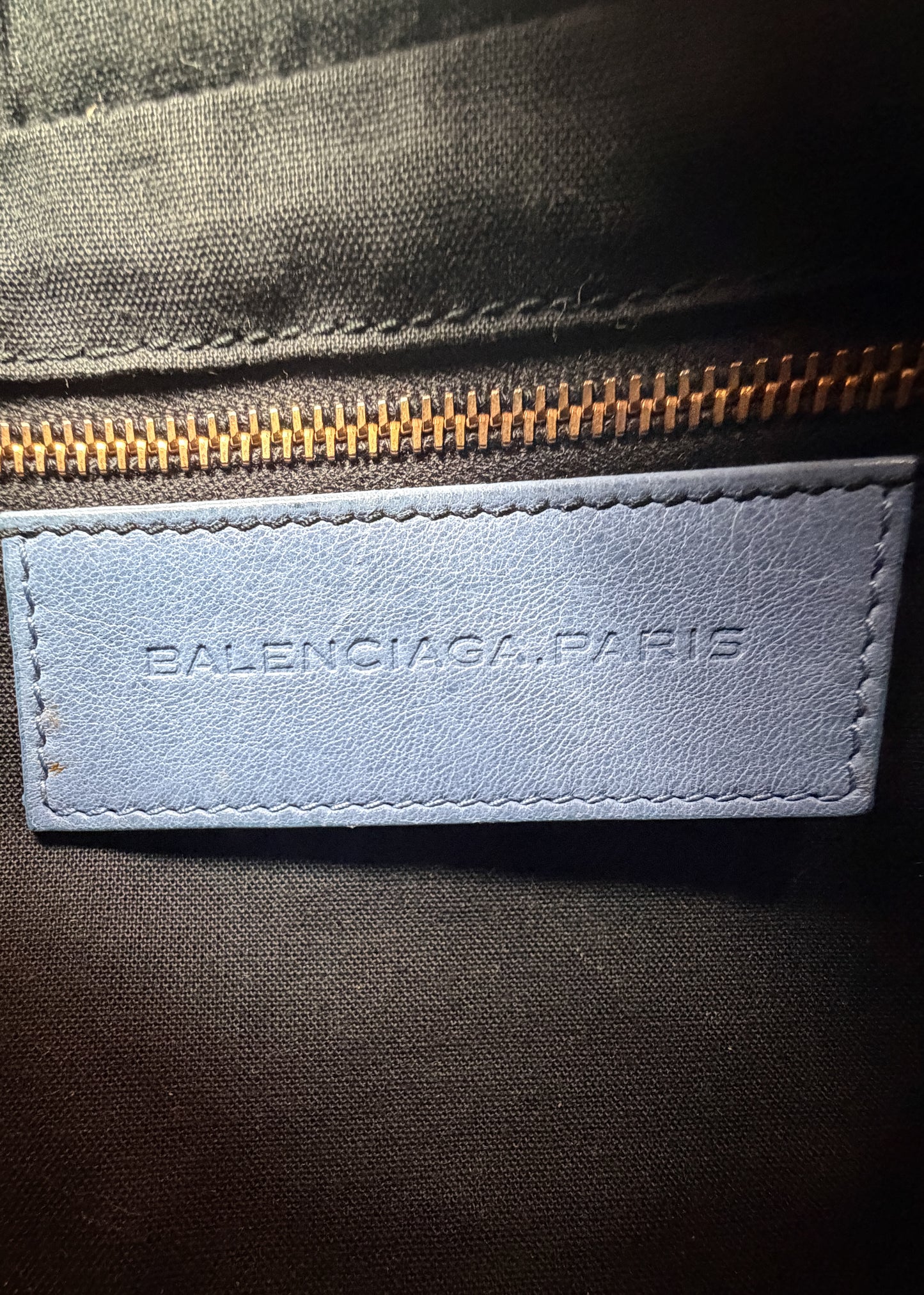 Balenciaga Light Blue Hip
