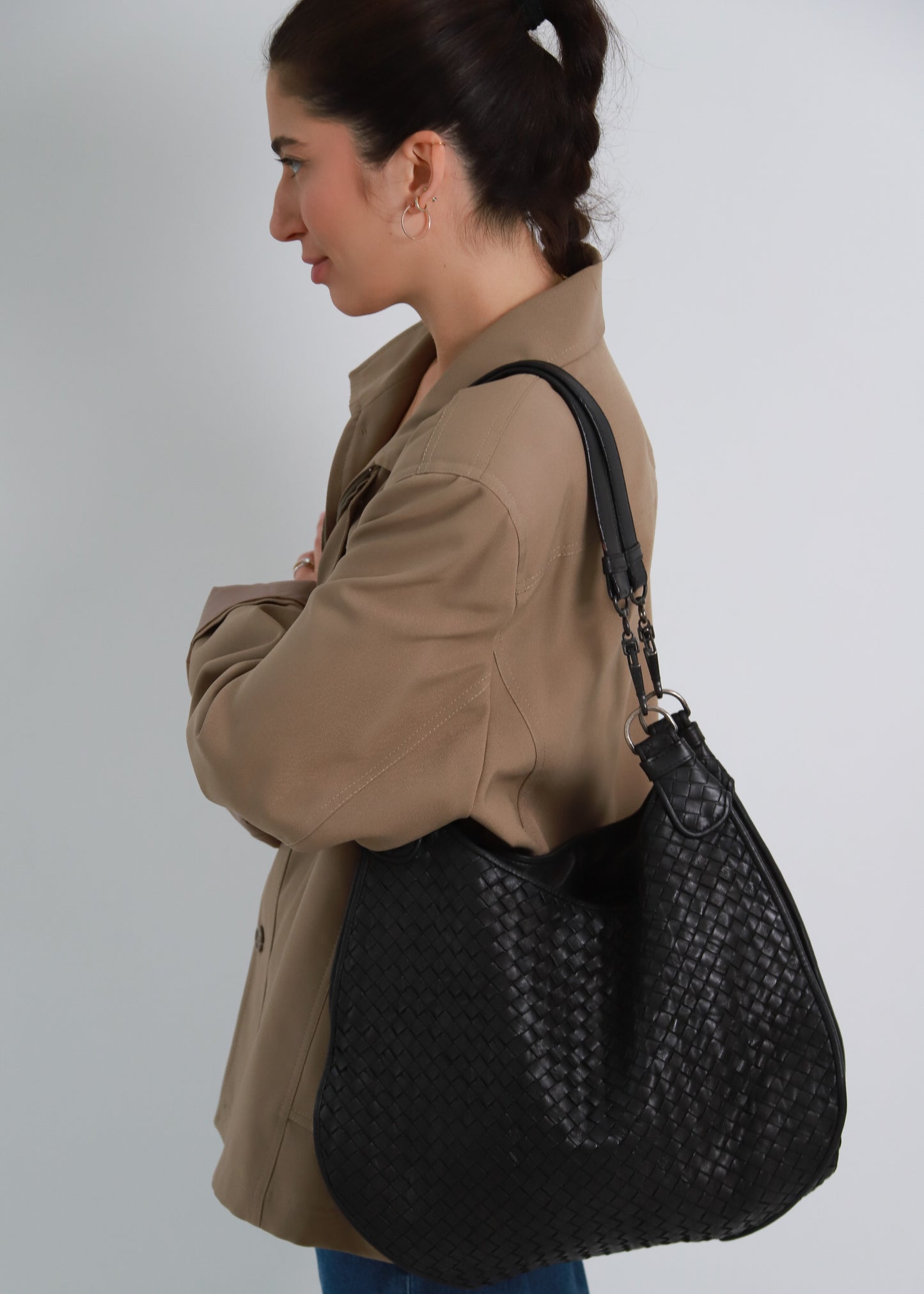 Bottega Veneta Hobo Interciatto