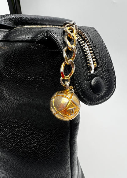 Chanel Vintage Front Pocket Caviar