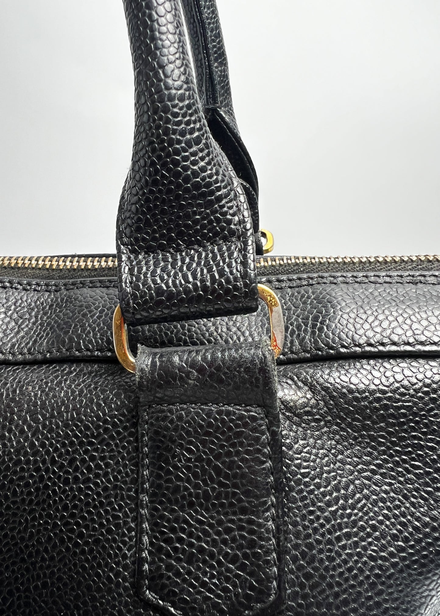 Chanel Vintage Front Pocket Caviar